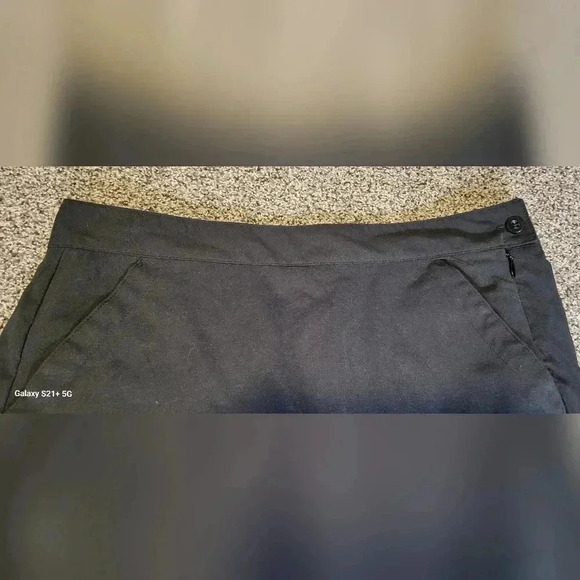 Columbia Titanium Womens Skort, size 6, black - Picture 5 of 10
